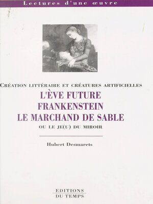 cover image of Création littéraire et créatures artificielles